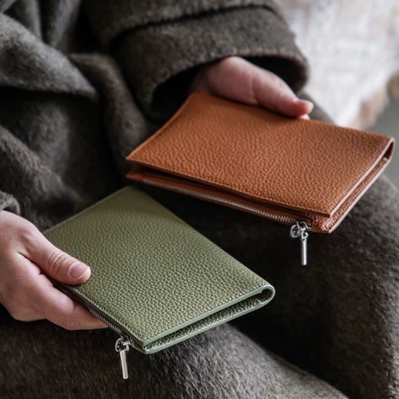 Wristlet Wallet Zipper - レザーパスポートホルダーカバーケース防水旅行クレジットカードウォレットかわいいパスポートブック女性/男性用ジッパーパスポートカバー