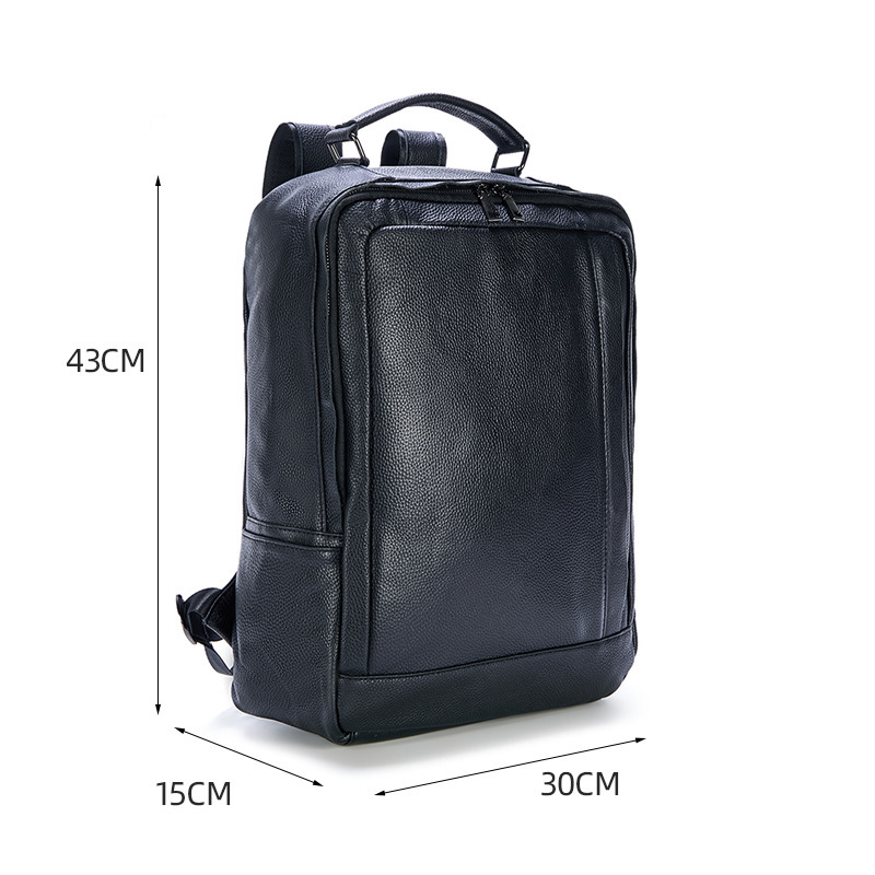 Luxury Bags That Fit Laptop - 2027 新ブランド本革メンズバックパックファッション本物の天然皮革学生バックパック少年高級ビジネスラップトップスクールバッグ