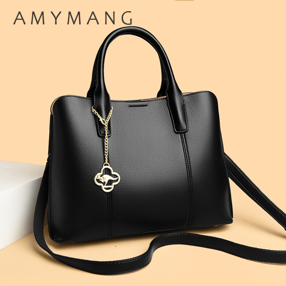 Luxury Bags Level - ブランド高級ソフトPUレザークロスボディバッグ レディース デザイナー 女性用 3段階トップハンドルバッグ 通勤