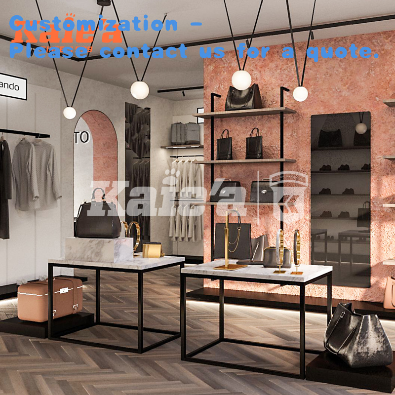 カスタムシューズバッグショップインテリアデコレーション3Dデ - Luxury Bags In Store のレビューと価格