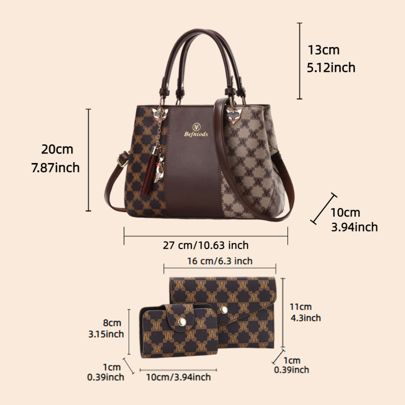 レディースバッグ、ハンドバッグ、クロスボディバッグ、カジュア - Luxury Zipper Bags のレビューと価格