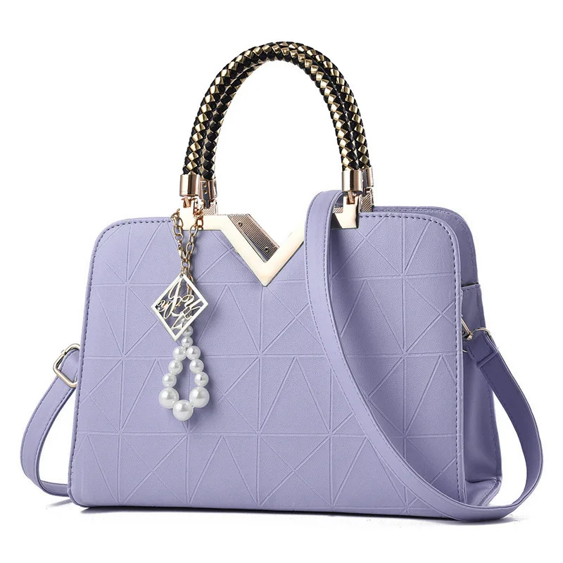 女性ハンドバッグパッチワークショルダーメッセンジャーオフィス - Luxury Bags Ph のレビューと価格