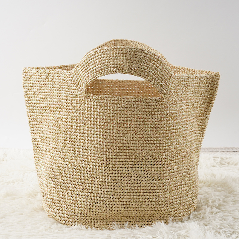 2026年手作り高級ラフィアストロー女性用ハンドバッグ新作フ - Luxury Bags For Summer のレビューと価格