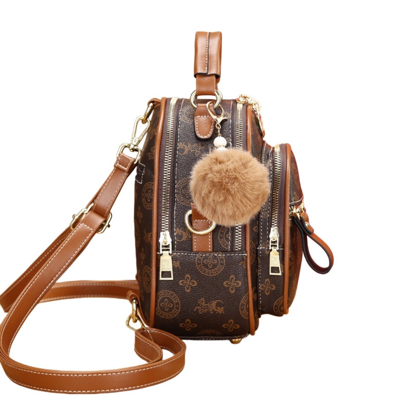 3点セット レディースバッグ、軽量高級プリントミニバックパッ - Luxury Zipper Bags のレビューと価格