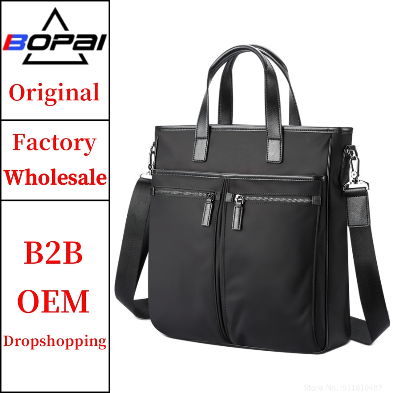 Bopai-男性用ラップトップブリーフケース,防水,耐久性, - Luxury Bags That Fit Laptop のレビューと価格