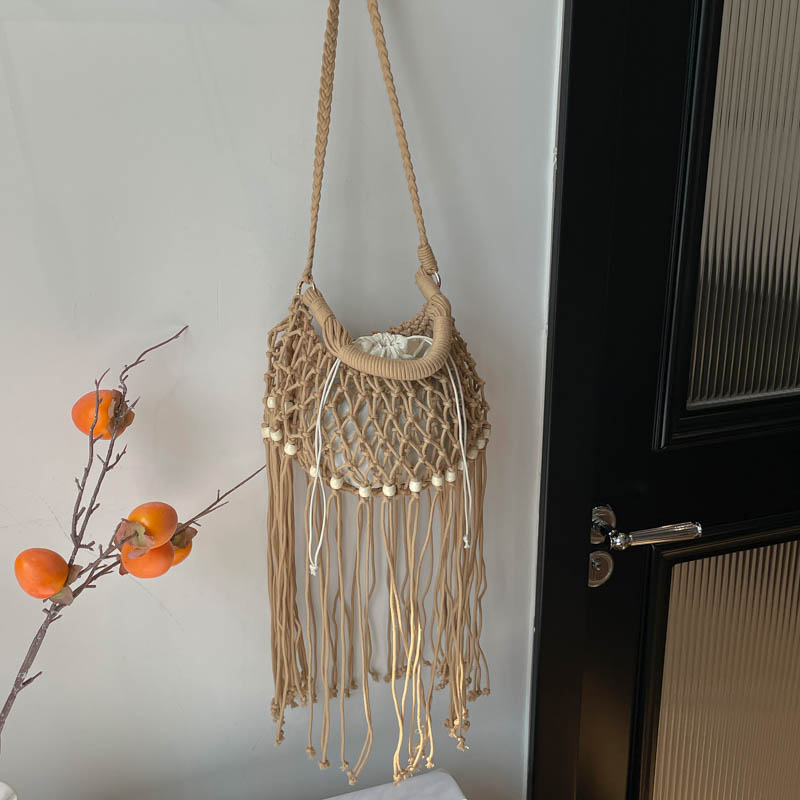 夏のライトラグジュアリーヴィンテージ風中空デザインビーチボヘ - Luxury Bags In Sale のレビューと価格