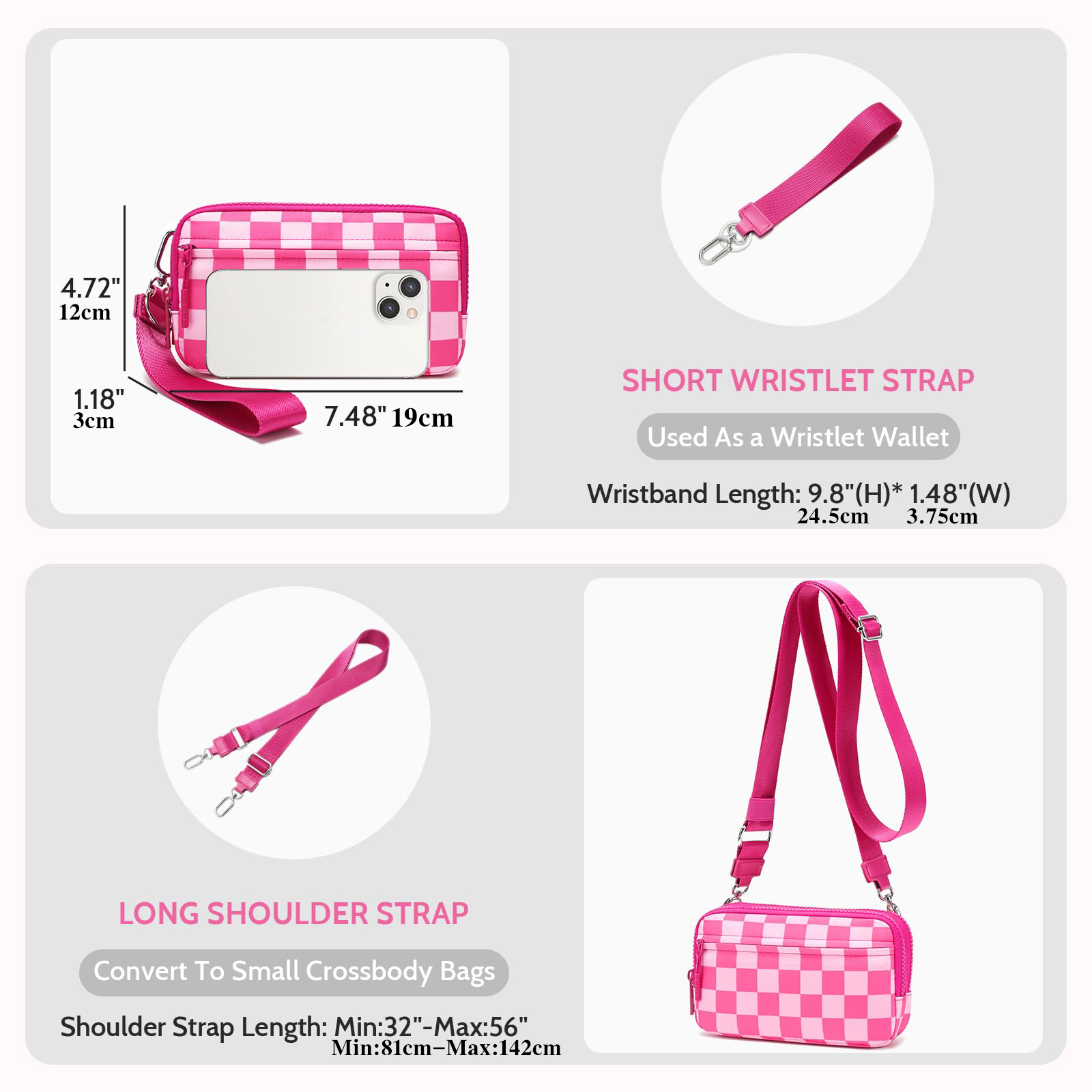 [DOYOGI リストレットウォレット] DOYOGI チェ - Wristlet Wallet Zipper のレビューと価格