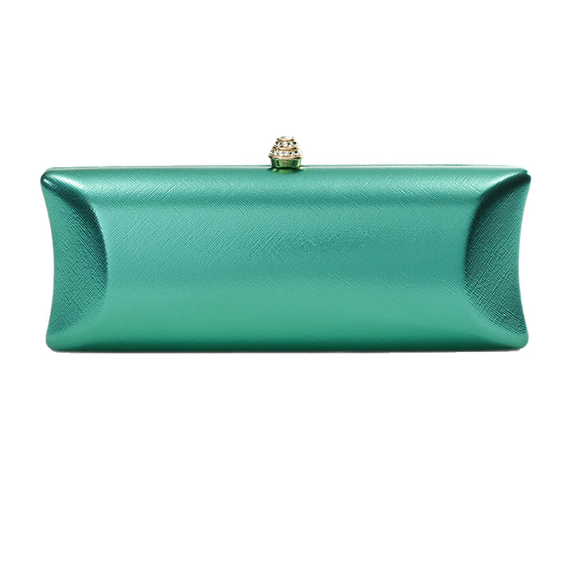クラシックなロングボックスイブニングバッグ レディース 高級 - Luxury Bags Green のレビューと価格