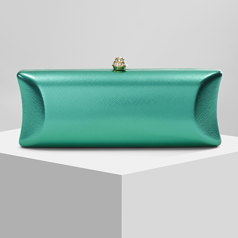 クラシックなロングボックスイブニングバッグ レディース 高級 - Luxury Bags Green のレビューと価格