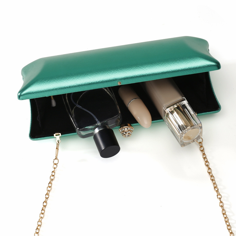 クラシックなロングボックスイブニングバッグ レディース 高級 - Luxury Bags Green のレビューと価格