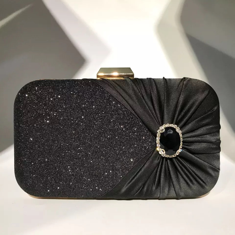 シルバー高級クリスタルイブニングバッグフラワーデザイナーダイ - Luxury Bags Green のレビューと価格