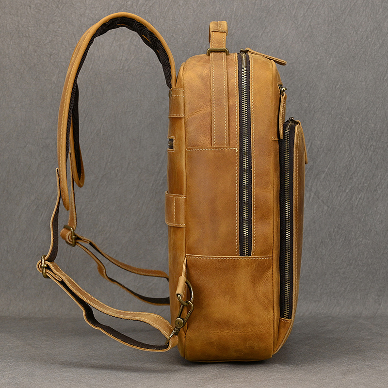 男性用本革バックパック,高級ラップトップバックパック,男性用 - Luxury Bags That Fit Laptop のレビューと価格
