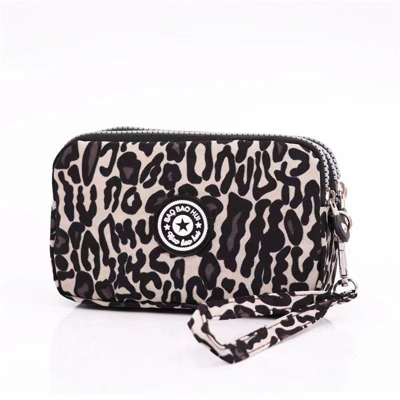 スタイリッシュな花柄プリントのマルチジッパーウォレット、女性 - Wristlet Wallet Zipper のレビューと価格