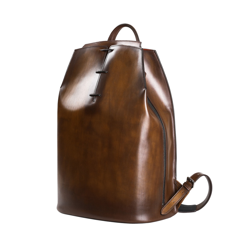 DIMY 2025 新作 メンズ 本革 ベネチア スクリット - Genuine Leather Backpack のレビューと価格