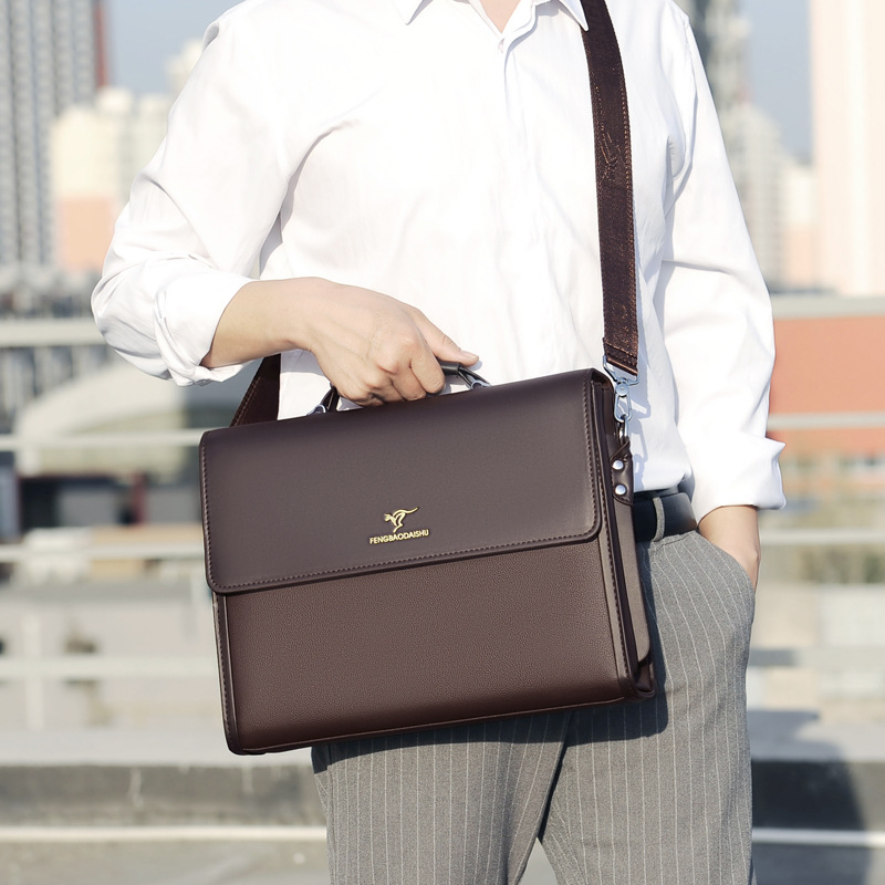 高級メンズブリーフケースデザイナーワークビジネスカジュアル大 - Luxury Bags That Fit Laptop のレビューと価格