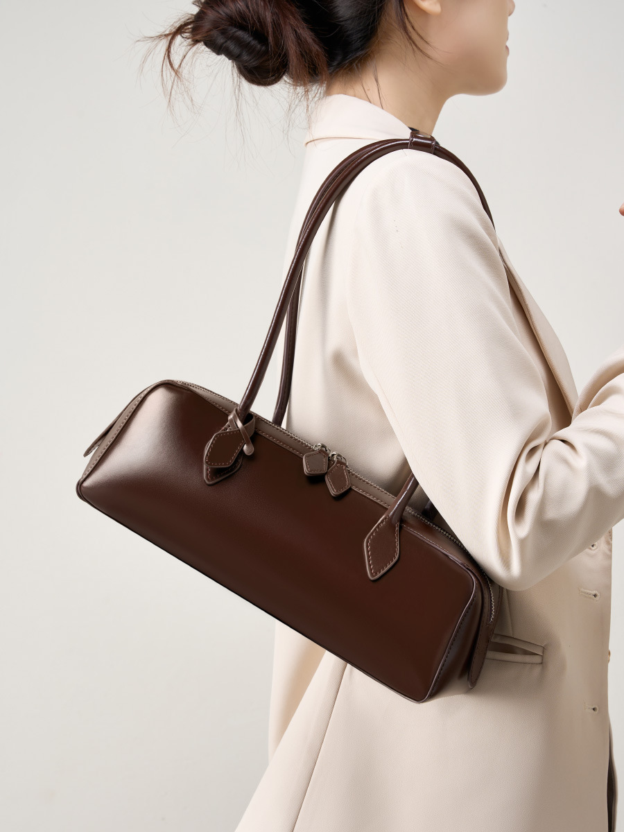ホット販売本革バッグ女性の高級バッグ韓国ヴィンテージロングシ - Luxury Bags In Sale のレビューと価格