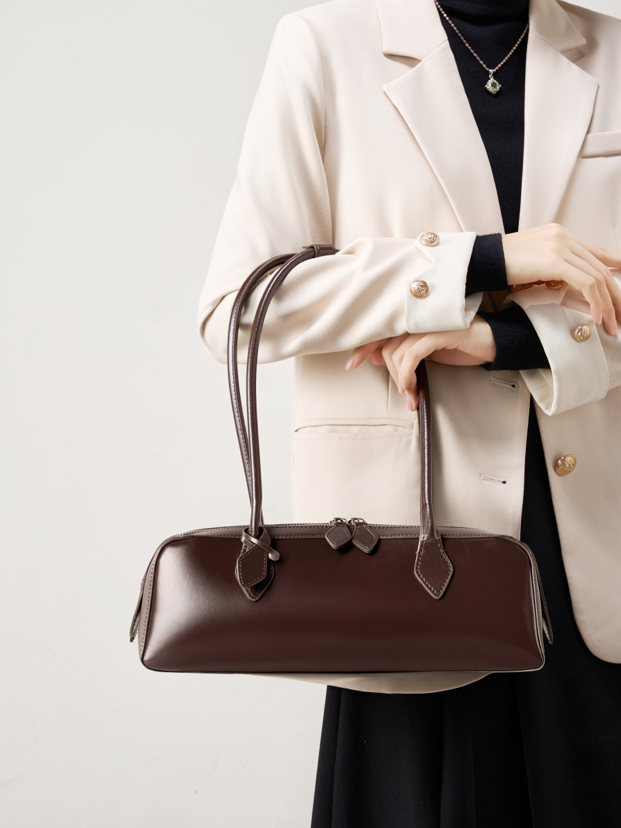 ホット販売本革バッグ女性の高級バッグ韓国ヴィンテージロングシ - Luxury Bags In Sale のレビューと価格