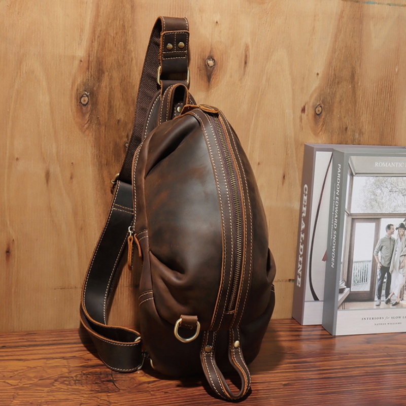 男性用本革ショルダーバッグ,多機能ショルダーバッグ,アウトド - Genuine Leather Backpack のレビューと価格