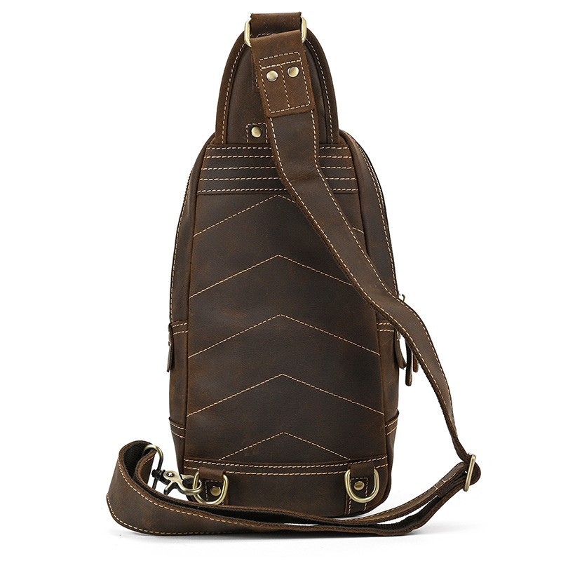 男性用本革ショルダーバッグ,多機能ショルダーバッグ,アウトド - Genuine Leather Backpack のレビューと価格