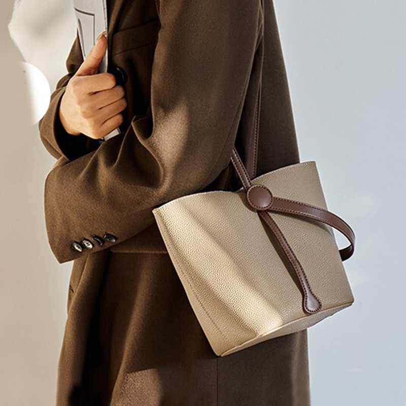 クラシックな女性用ウォーターバケットハンドバッグ、ファッショ - Luxury Bags Level のレビューと価格