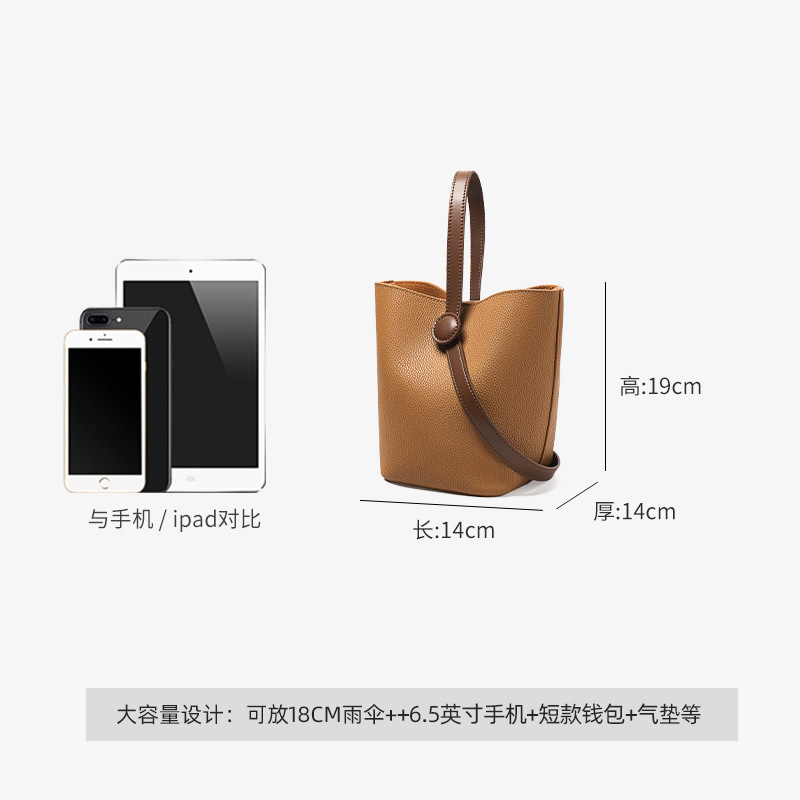 クラシックな女性用ウォーターバケットハンドバッグ、ファッショ - Luxury Bags Level のレビューと価格
